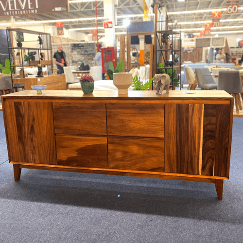 bufetera, mueble de parota